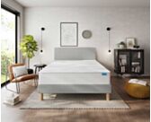 Sommier Tapissier Calla Deco Ashgrey - 140x200 cm