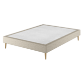 Sommier Tapissier Cosmos Deco Beige - 160x200 cm
