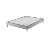 Sommier Tapissier Cirse Deco Ashgrey - 140x200 cm