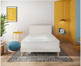 Sommier Tapissier Cirse Deco Boucle Blanc - 180x200 cm