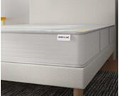 Sommier Tapissier Cirse Deco Boucle Blanc - 180x200 cm