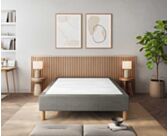 Sommier Tapissier Cronos Gris - 140x190 cm