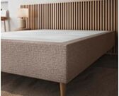 Sommier Tapissier Cronos Taupe - 140x200 cm