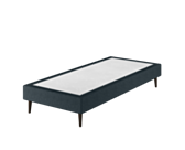 Sommier Tapissier Calla Deco Bleu - 80x200 cm