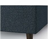 Sommier Cosmos Deco Bleu - 160x200 cm