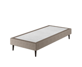 Sommier Cosmos Deco Taupe - 70x200 cm