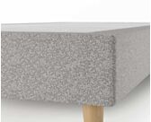 Sommier Tapissier Cirse Deco Ashgrey - 140x190 cm