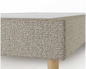 Sommier Tapissier Cirse Deco Beige - 120X190 cm