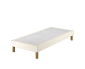 Sommier Tapissier Cirse Deco Boucle Blanc - 70x190 cm