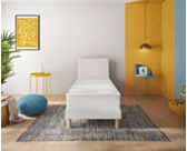 Sommier Tapissier Cirse Deco Boucle Blanc - 80x200 cm