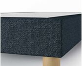 Sommier Tapissier Cirse Deco Bleu - 180x200 cm