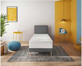 Sommier Tapissier Cirse Deco Noir - 90x200 cm