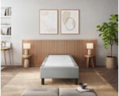 Sommier Tapissier Cronos Ashgrey - 70x190 cm