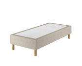 Sommier Tapissier Cronos Beige - 80x200 cm