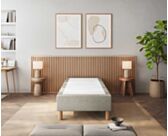 Sommier Tapissier Cronos Beige - 70x200 cm