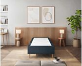 Sommier Tapissier Cronos Bleu - 90x190 cm