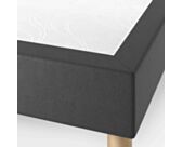 Sommier Tapissier Calla Deco Noir - 140x190 cm