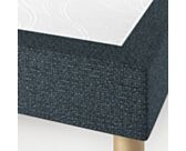 Sommier Tapissier Cirse Deco Bleu - 180x200 cm