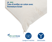 Oreiller Memo Vegetal - 60x60 cm