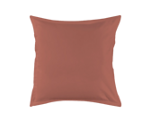 Taie d'oreiller Coton Terracotta - 63x63 cm