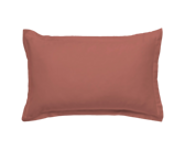 Taie d'oreiller Coton Terracotta - 40x60 cm