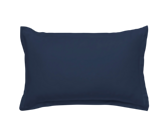 Taie d'oreiller satin Marine - 50x70 cm