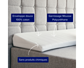 Coussin cale Dos Pupitre Mousse - 70 cm