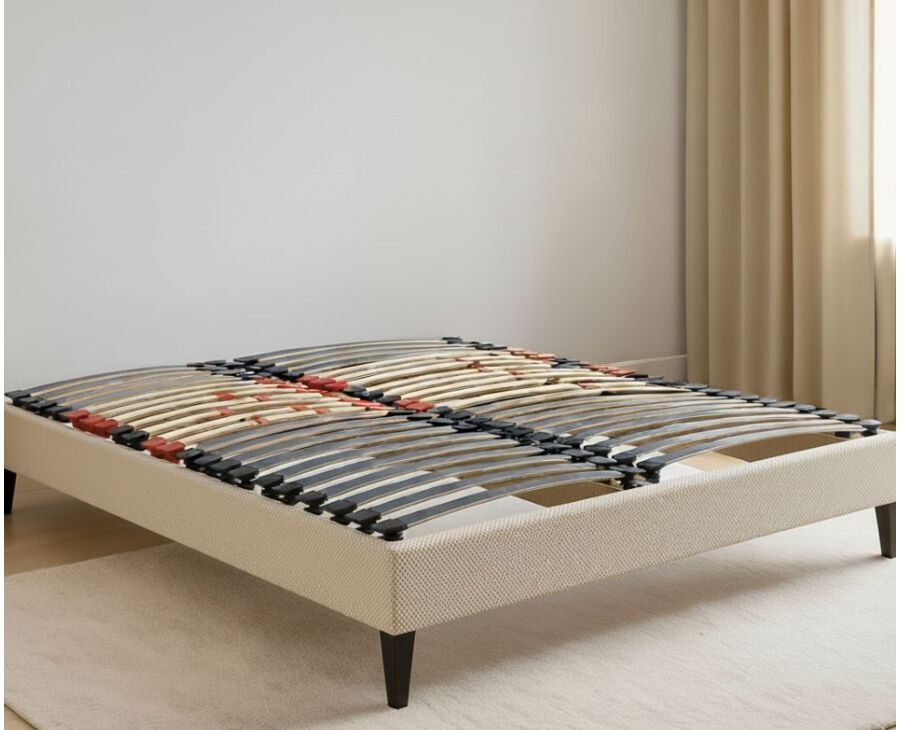 Sommier électrique Essentiel Plus Beige– 140x200 cm (2 couchages 70x200 cm) main product photo