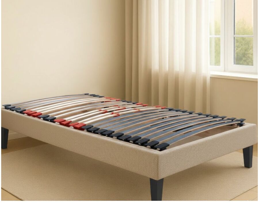 Sommier électrique Essentiel Plus Beige – 90x190 cm main product photo