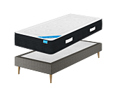 Ensemble Ebene / Calla Deco Gris - 90x200 cm