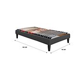 Sommier électrique Essentiel plus  90x190 cm 
Sommier électrique 