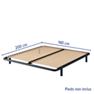 Sommier 20 lattes - 140x200 cm