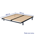 Sommier 20 lattes - 120x190 cm