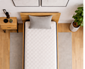 Matelas Flora - 90x190 cm 
Mousse Hybride 
Mousse à mémoire de forme 
