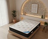 Matelas 90x190 à mousse à haute résilience 