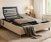 Sommier Sommeil Plus blanc- 160X200 cm