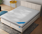 Boxspring Coventry Merlot Ecru - 160x200 cm