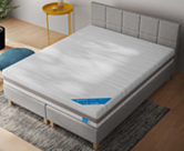 Boxspring Coventry Merlot Gris - 90x190 cm