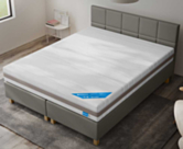 Boxspring Dayton Cabernet Anthracite - 140x200 cm