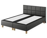 Boxspring Dayton Cabernet Noir - 200x200 cm