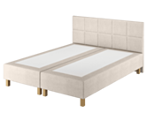 Boxspring Dayton Merlot Ecru - 140x190 cm