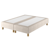 Boxspring Dayton Merlot Ecru - 140x190 cm