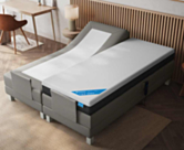 Boxspring Eton Electrique Cabernet Anthracite - 180x200 cm