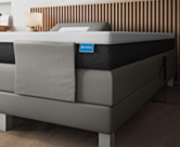 Boxspring Eton Electrique Cabernet Anthracite - 180x200 cm