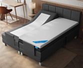 Boxspring Eton Electrique Cabernet Noir - 200x200 cm