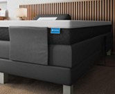 Boxspring Eton Electrique Cabernet Noir - 200x200 cm