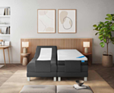 Boxspring Eton Electrique Cabernet Noir - 200x200 cm