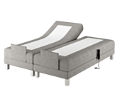 Boxspring Eton Electrique Merlot Gris - 160x200 cm