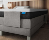 Boxspring Eton Electrique Merlot Gris - 160x200 cm
