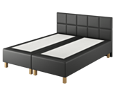 Boxspring Forbes Cabernet Noir - 200x200 cm